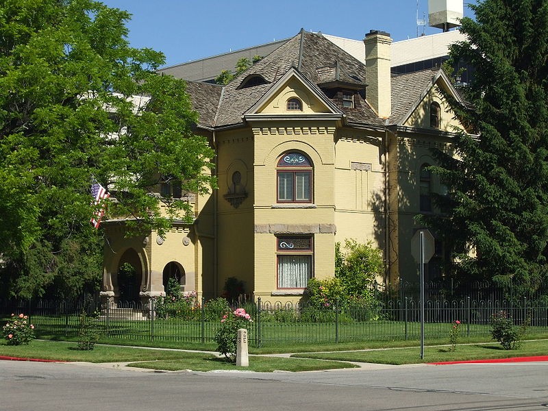 The Reed Smoot home was built in 1892.