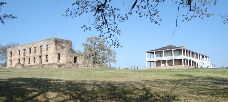 A view of Fort Washita.