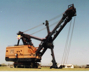 This sixteen-story electric steam shovel is the centerpiece of a museum dedicated to the history of mining in Southeast Kansas