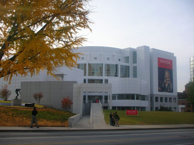 The High Museum of Art of Art was founded in 1905 as the Atlanta Art Association. It moved into the current building in 1968.