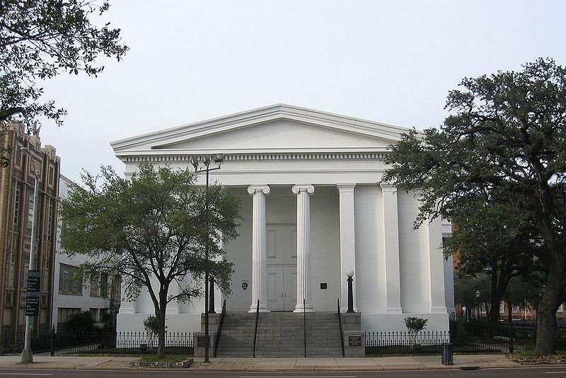 The church was completed in 1839 and remains one of the best examples of Greek Revival architecture in the United States. 