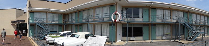 The museum is located next to the motel where Martin Luther King, Jr. was assassinated on April 4, 1968.