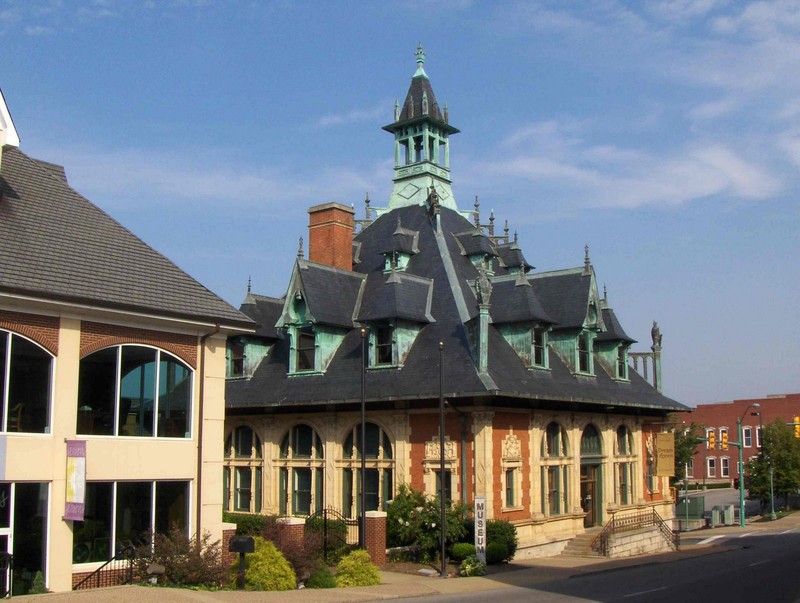 One of the distinguishing features of the old customs house is the use of five dormers on each side of the building.  