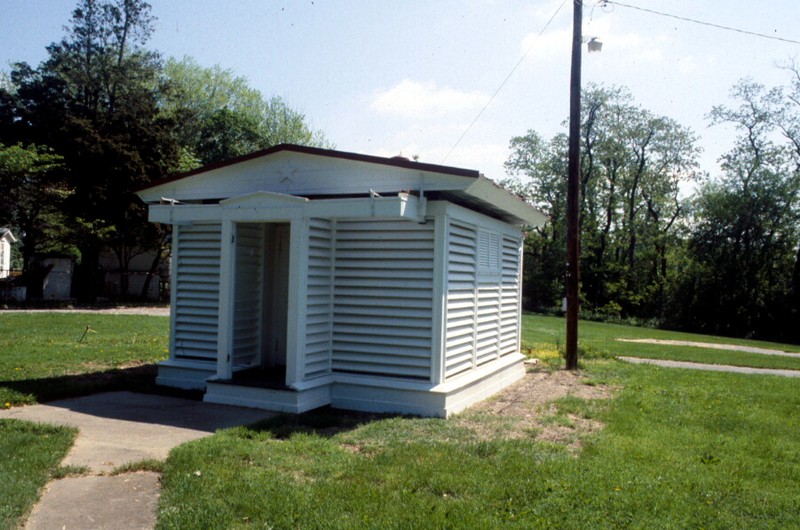 Gaithersburg Latitude Observatory by Catherine A. Masek, 1991, courtesy of Maryland Historic Trust (reproduced under Fair Use)