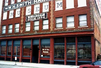 The Oil and Gas Museum, located in the historic W.H. Smith Hardware Company building.