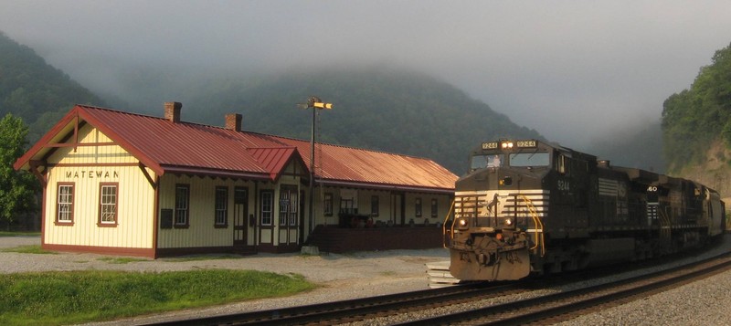 The museum is located inside a replica of Matewan Station from the era of steam-powered trains and the coal boom of the early 20th century.