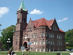 Barbour County Courthouse was completed between 1903 and 1905. 