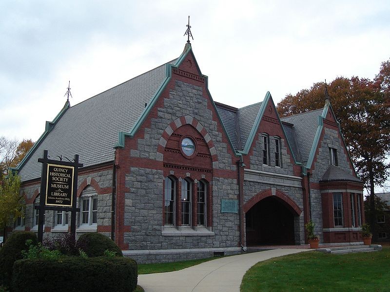 The Adams Academy Building, home of the Quincy Historical Society.