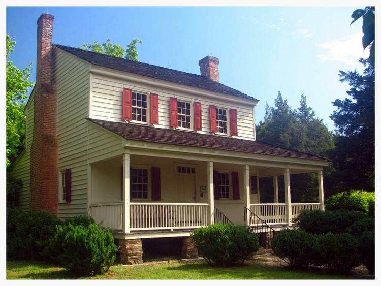 The Walnut Grove Plantation House.