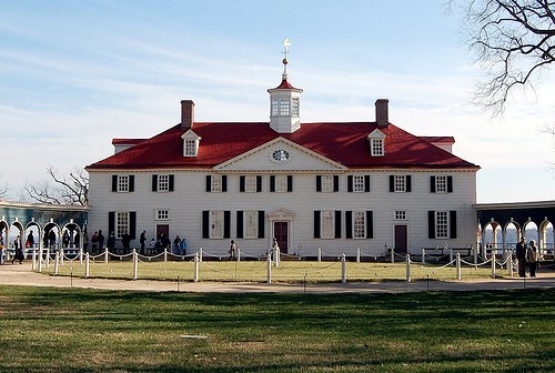 Mount Vernon's mansion was first built by George Washington's father. When George acquired it in 1754, he expanded upon it until his death in 1799. It is nearly 11,000 square feet and has 21 rooms, and its preservation is an ongoing effort.