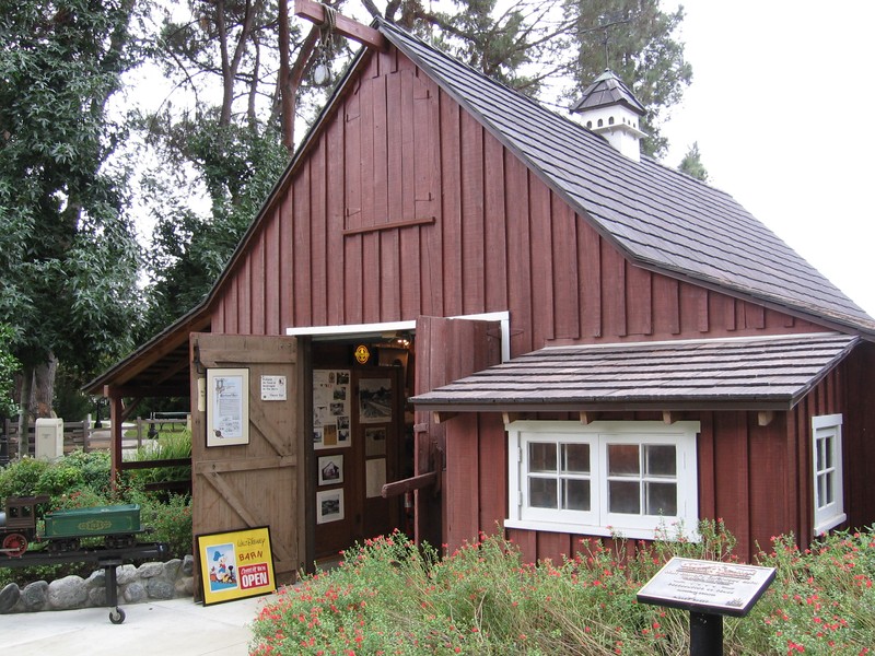 Walt Disney's Carolwood Barn has been converted into a museum showcasing Disney's love for trains and model railroading.