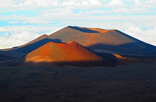 A beautiful shot of the volcano