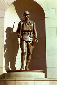 World War I Army doughboy.