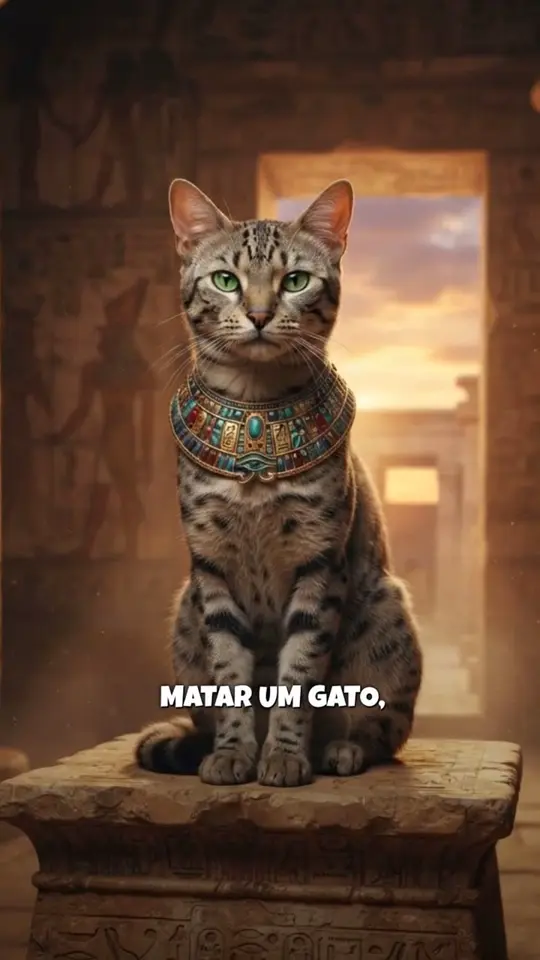 Os gatos do antigo Egito