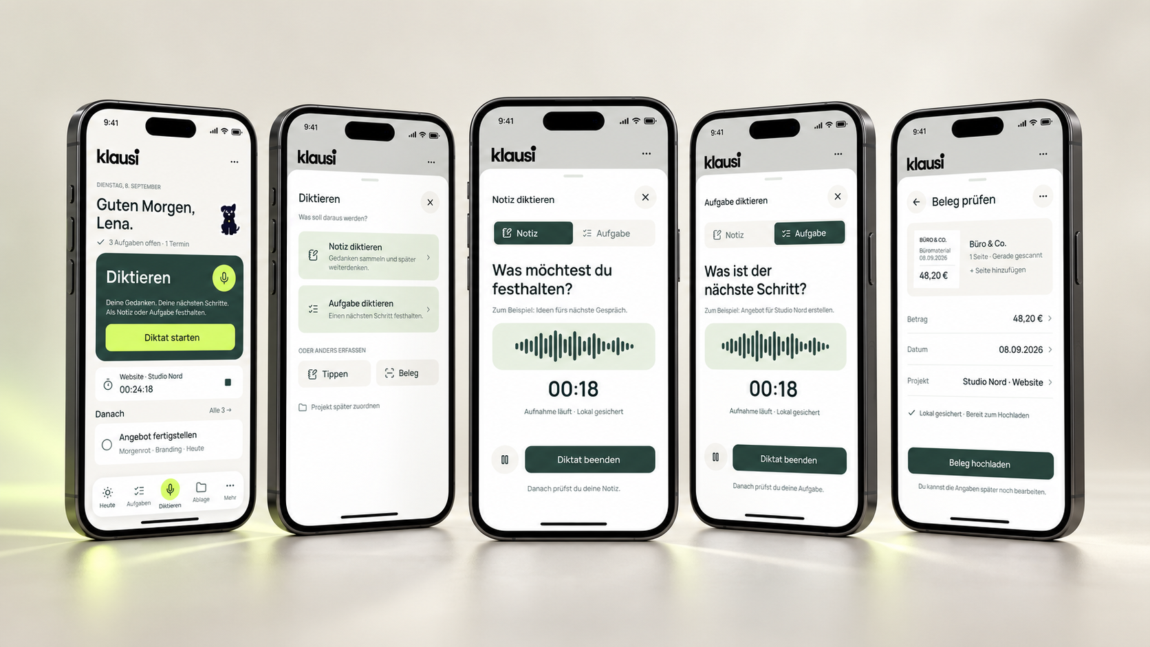 Klausi.app – Betriebssystem für Selbstständige – Motiv 2