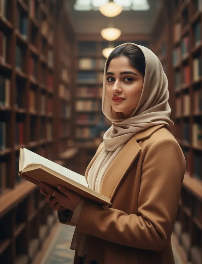 Viral hijab girl prompt - AI Generated Image