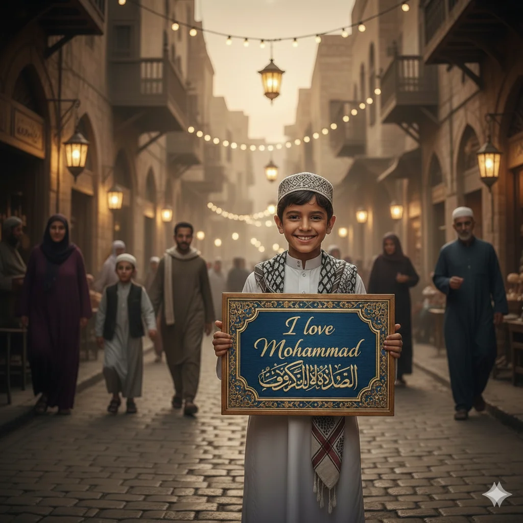 I love muhammad prompt google gemini ai - AI Generated Image