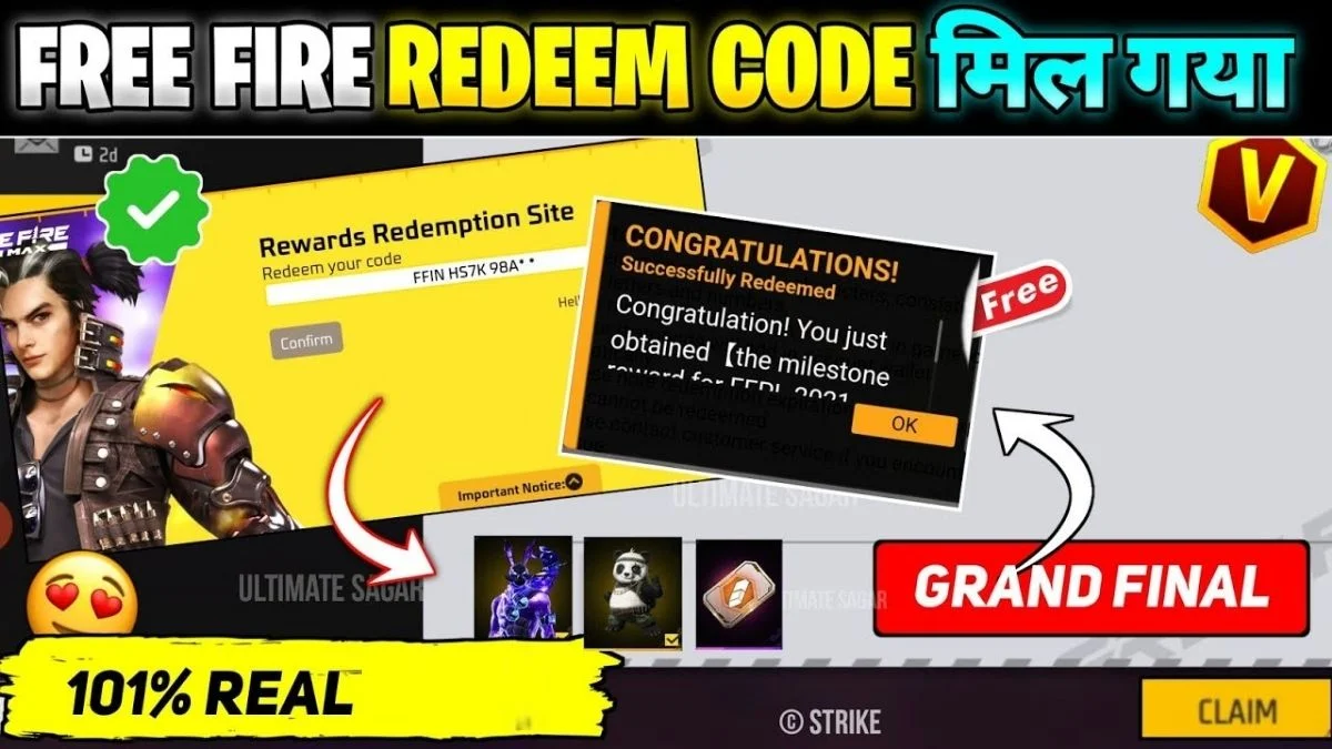 Garena Free Fire Max Redeem Codes 2025 – Claim Your Free Diamonds Now - AI Generated Image