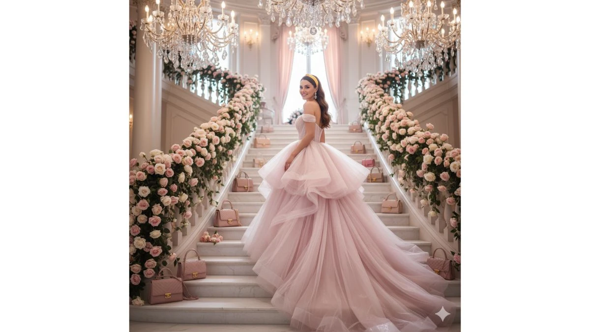 Gemini portrait prompt seen to make viral girl photo editing prompt - AI Generated Image