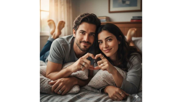 Viral Romantic couple photo editing prompt - AI Generated Image