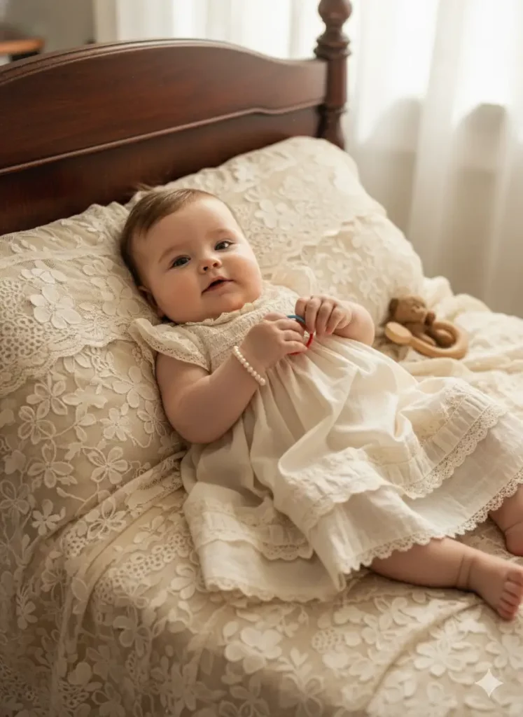 Baby girl prompt seen copy paste - AI Generated Image