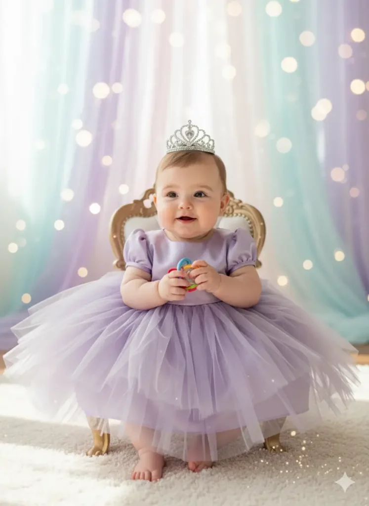 Copy paste prompt for baby girl - AI Generated Image