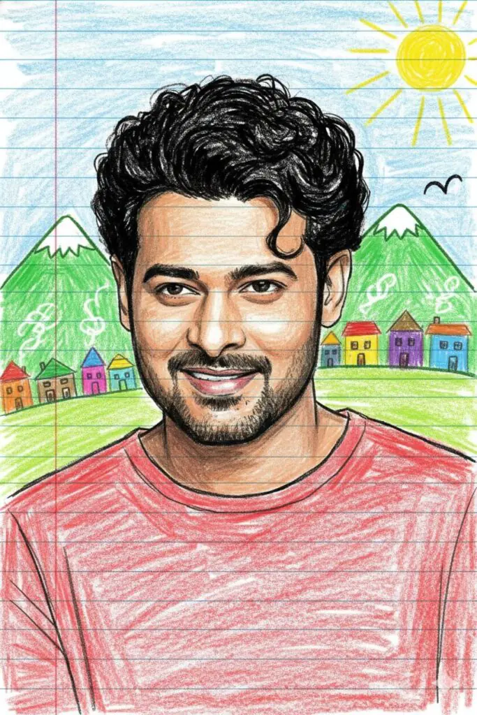 Gemini copy paste prompt to make crayon style drawing - AI Generated Image