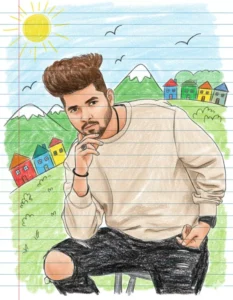 Google Gemini Notebook Drawing Prompt - AI Generated Image