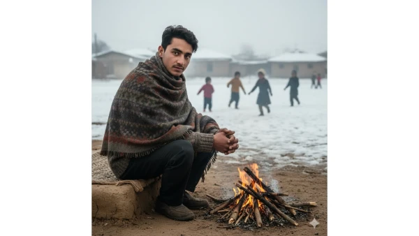 Winter theme copy paste prompt - AI Generated Image