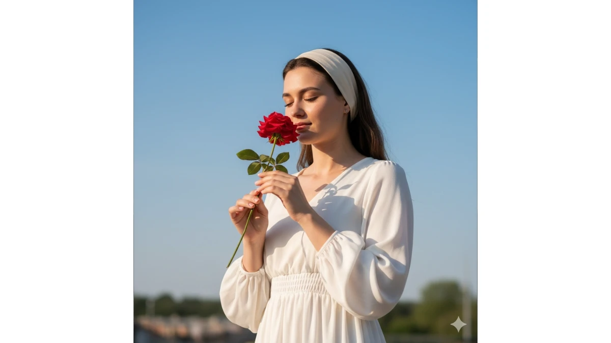 Out door portrait for girls copy paste prompt - AI Generated Image