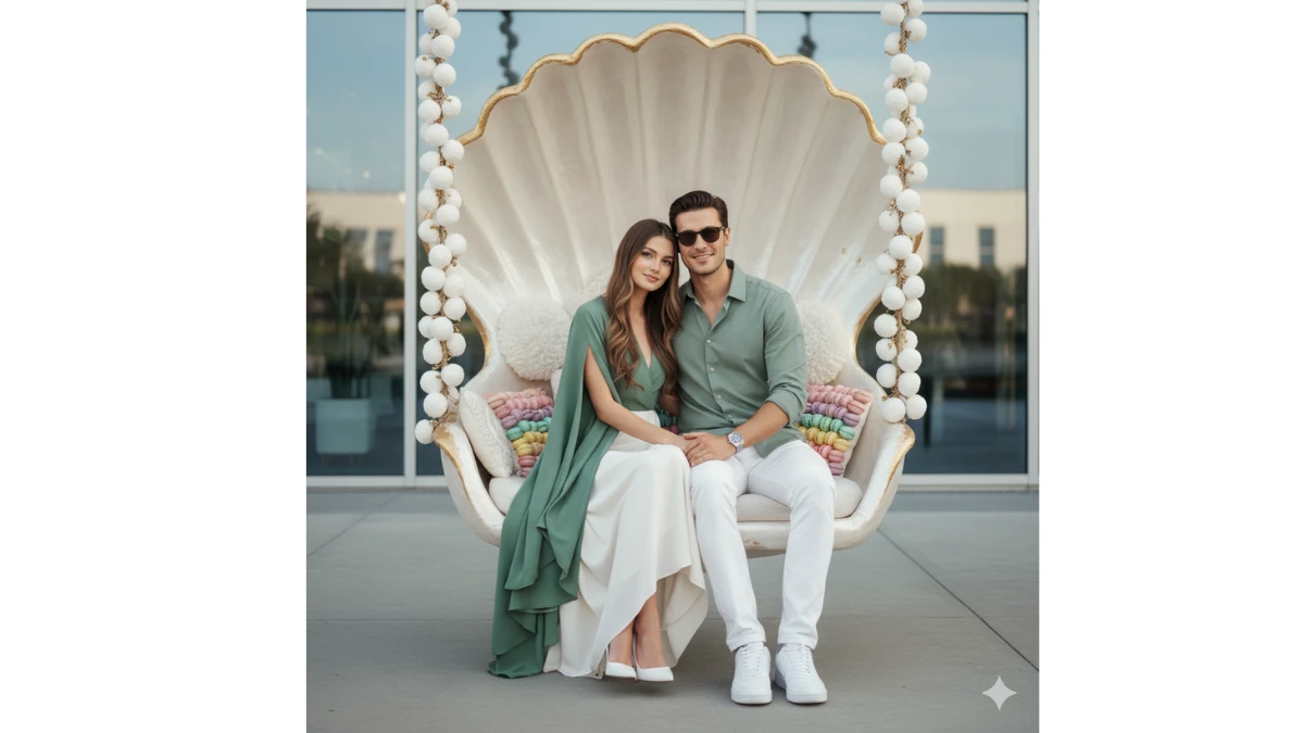 want to edit your photo with girlfriend like this just copy paste prompt - AI Generated Image