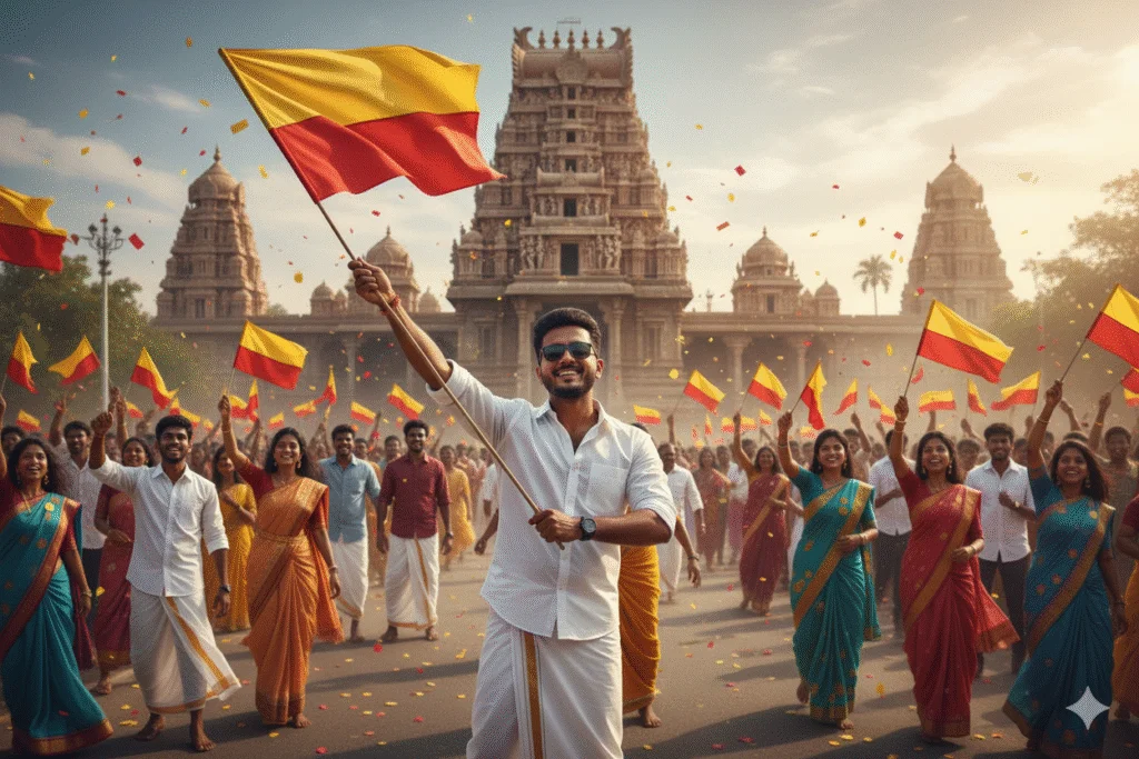 Trending Google Gemini Prompt Karnataka Rajyotsava Image Create  - AI Generated Image