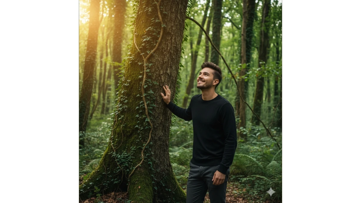 Copy paste prompt to create a viral nature epic image with yourself - AI Generated Image