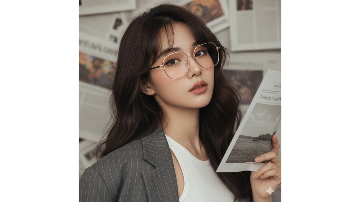 Copy paste prompt to create a seen editorial style portrait  - AI Generated Image