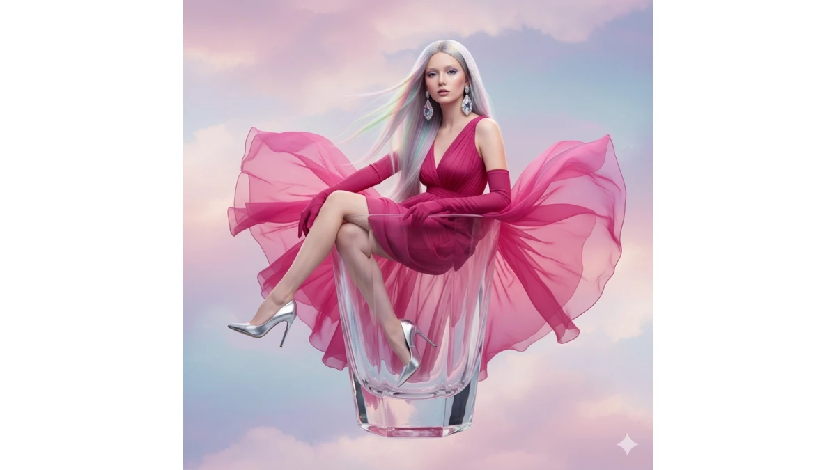 Google Gemini ai prompt for girls to create stunning portrait  - AI Generated Image