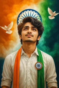 15 august editing photo - AI Generated Image