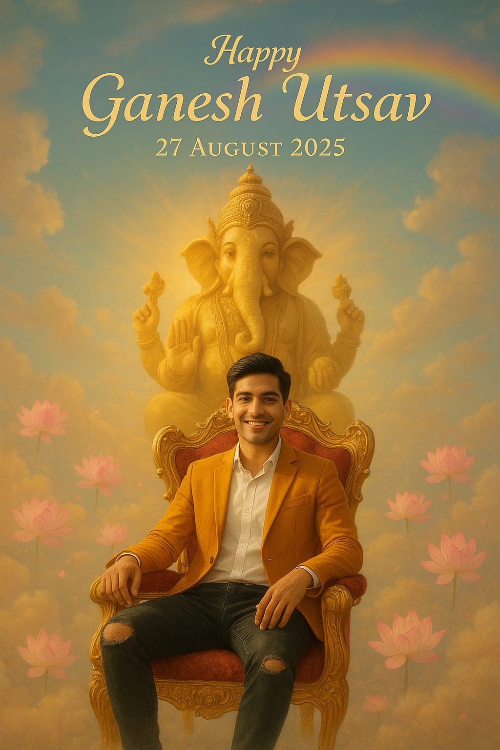 ganesh utsav prompt 2025 - AI Generated Image