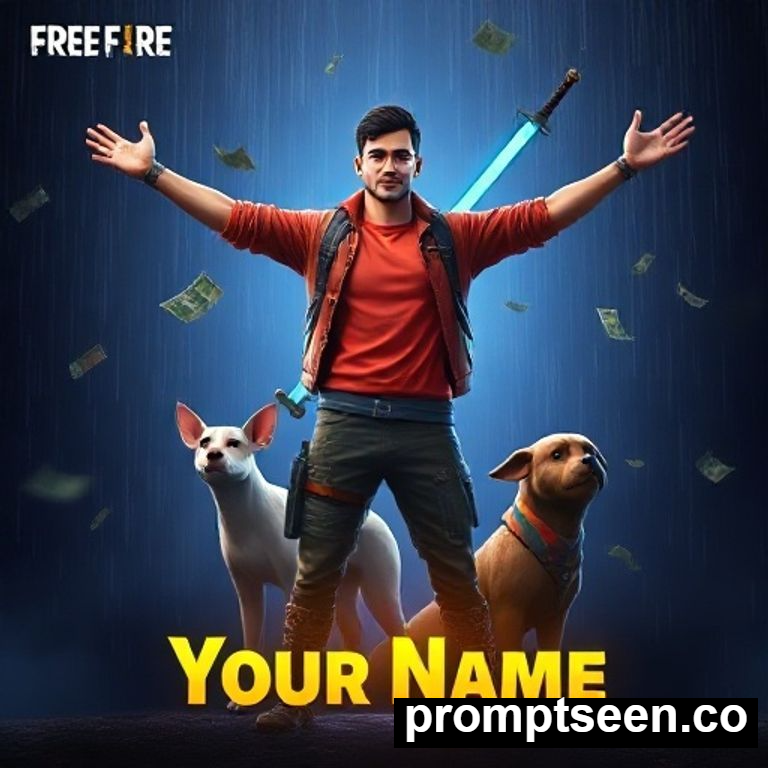 Free Fire Prompt - AI Generated Image