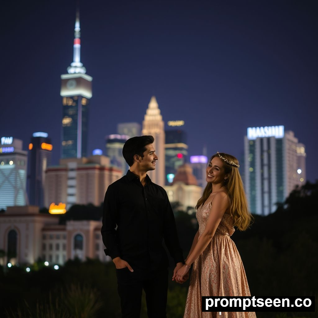 cute couple prompts - AI Generated Image