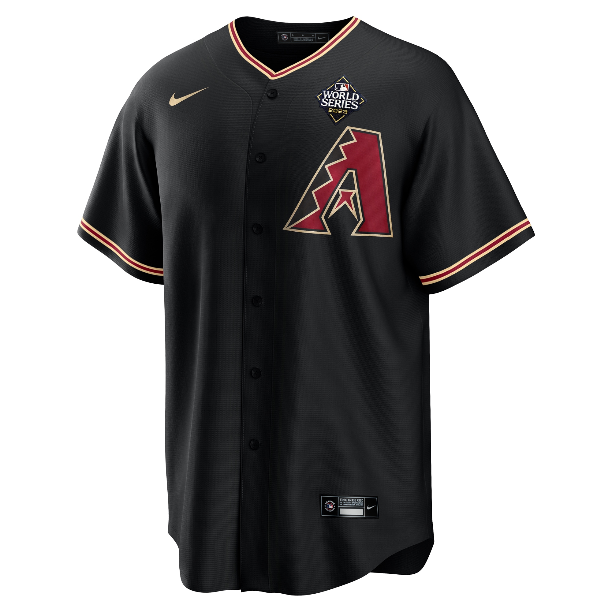 Men's Arizona Diamondbacks Corbin Carroll Nike Black 2023 World Series ...