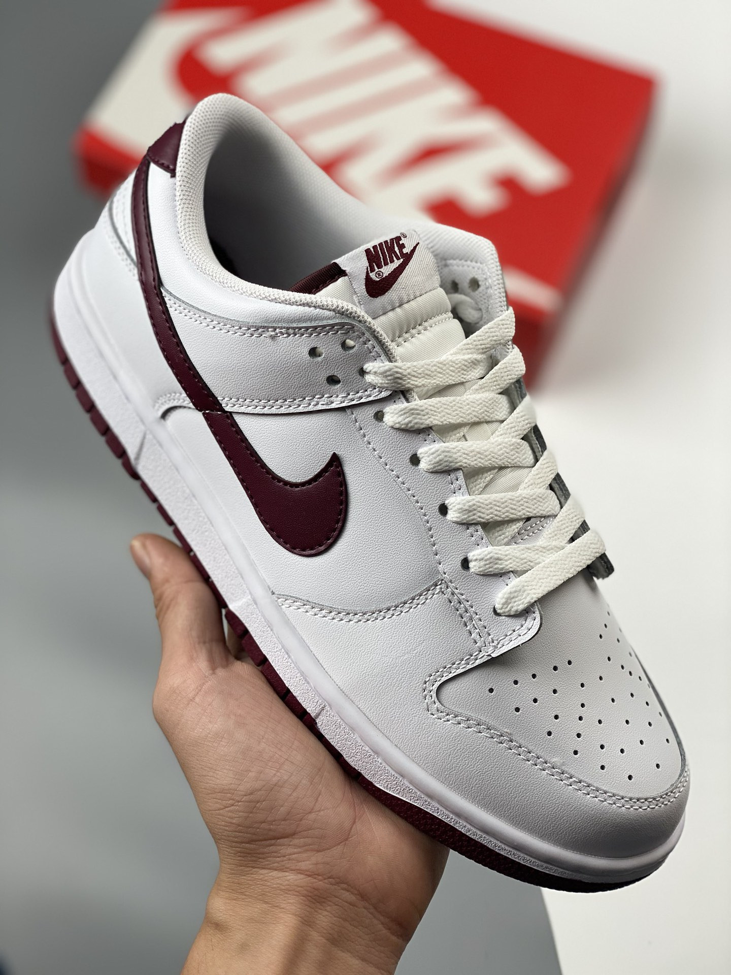 Nike Dunk Low White/Night Maroon DV0831-102