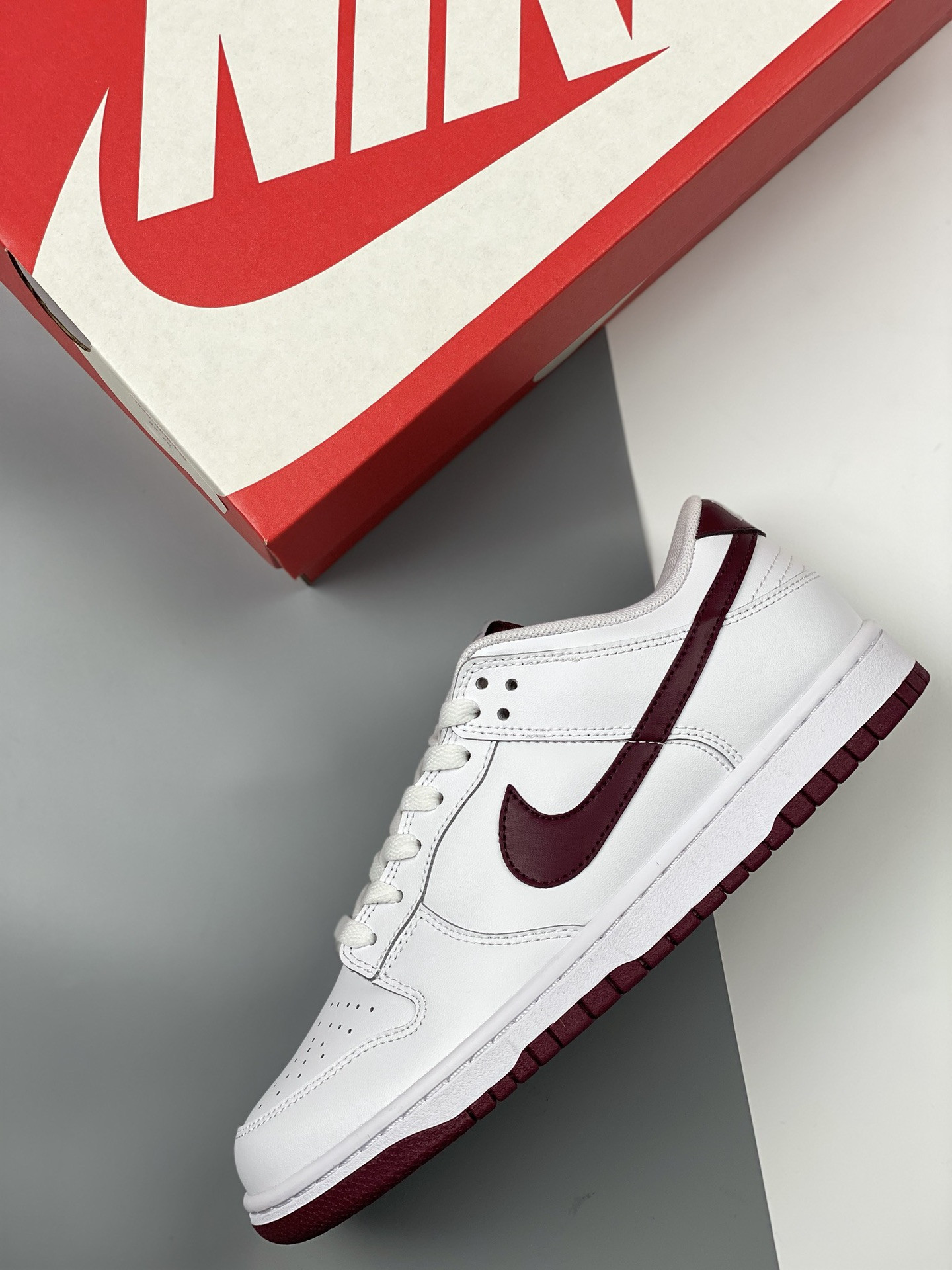 Nike Dunk Low White/Night Maroon DV0831-102