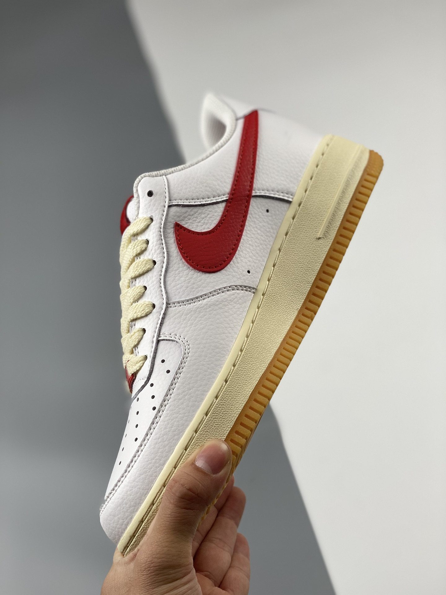 Nike Air Force 1 White Red Gum FN3493-100 Release Date