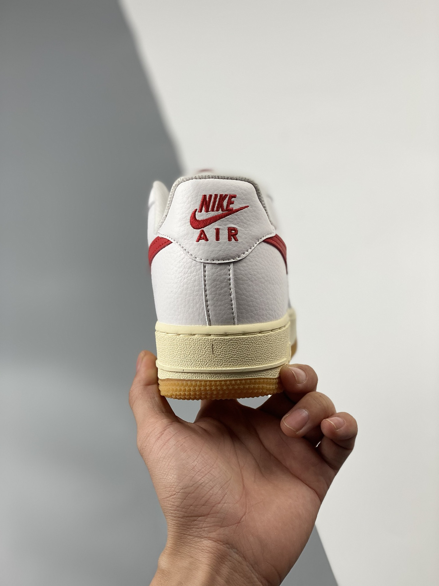 Nike Air Force 1 White Red Gum FN3493-100 Release Date