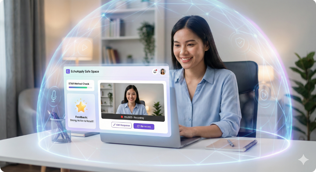 Conquer Interview Nerves: Master Your Skills in EchoApply’s AI Safe Space