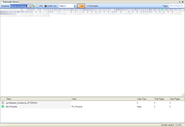 Internals Viewer Allocation Map