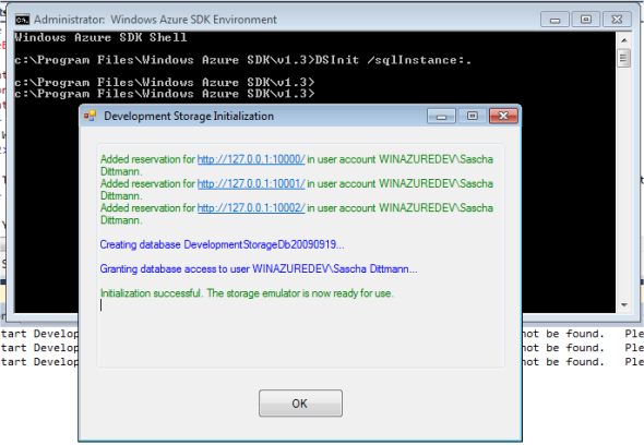 Windows Azure - DSInit