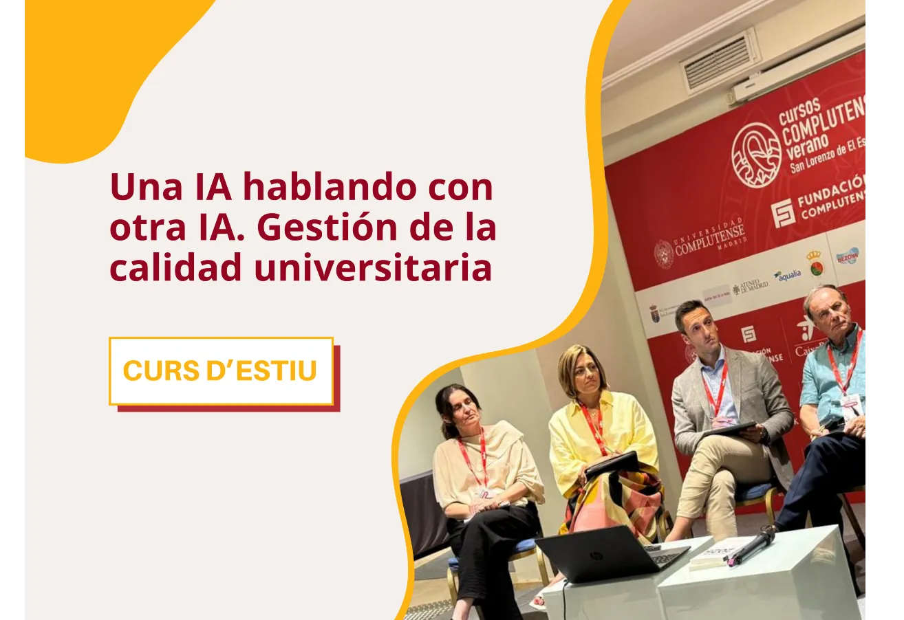 Aquib Participamos en el curso «Una IA hablando con otra IA: gestión de la calidad universitaria»