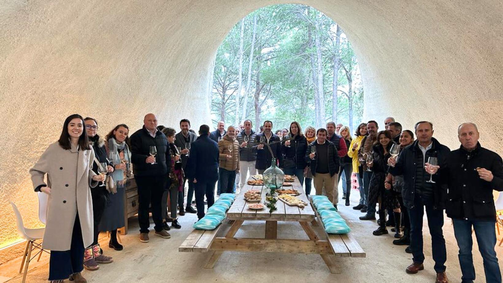 Jornada de Compañerismo en las bodegas Can Axartell, cortesía de Grupo LAE