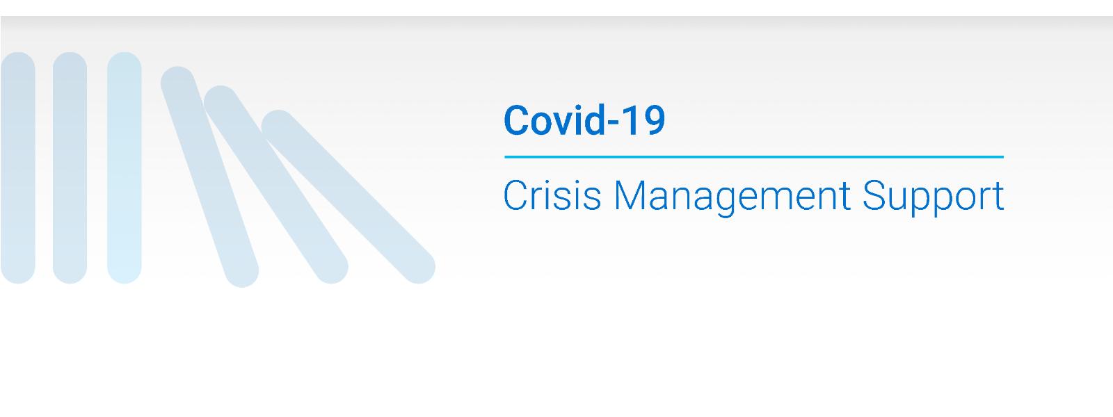 Img. principal: Covid-19: Crisis Management Support